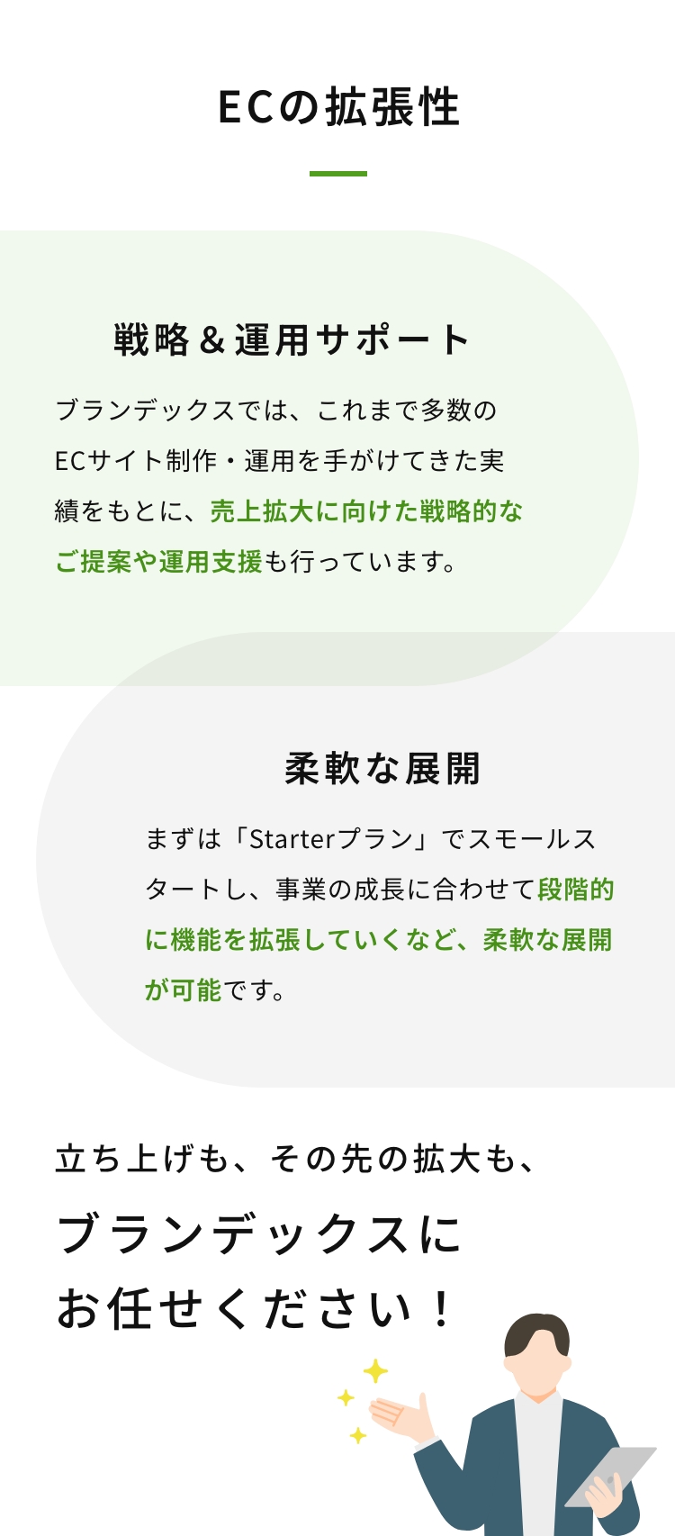 ECの拡張性